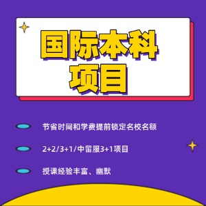 上海国际本科项目