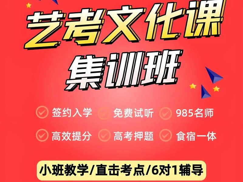 2025北京艺考生文化课冲刺班哪个好？艺考文化课培训班 TOP5 排名一览
